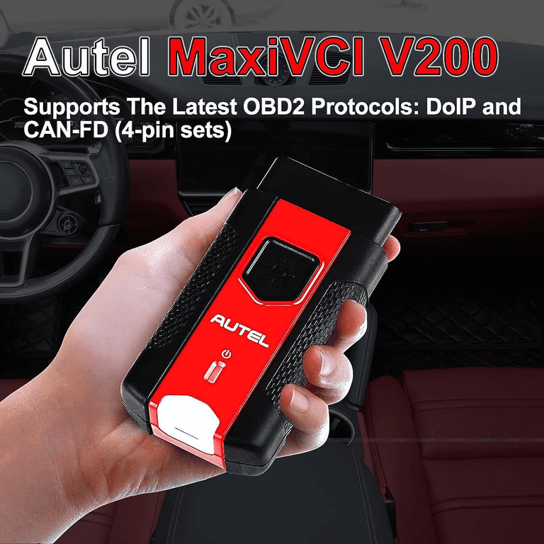 Autel MaxiVCI VCI200 OBDII Connector Bluetooth Vehicle