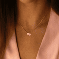 thumbnail image 4 of Collier Lettre Cœur en Acier Inoxydable Petit Collier Lettre Cœur Monogramme pour Femmes Filles, 4 of 4