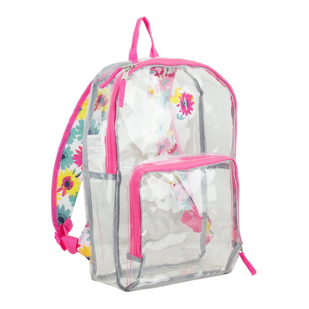 Eastsport - Eastsport Multi-Purpose Clear Unisex Backpack with Front ...