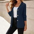 thumbnail image 4 of Bxsruta Womens Cardigan Sweaters Long Sleeve Button Down V Neck Casual Knit Outwear, 4 of 7