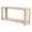 Weathered Sand, variant on NPD Furniture Trevin KD 66" Console Table w/ Shelf in Walnut
