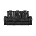 thumbnail image 2 of Delange Power^2 Sofa with Headrests Black, 2 of 3