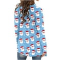 thumbnail image 6 of Heisall Womens Cardigans Long Sleeve Christmas Print Blouses Autumn Winter Comfort Fit Fashion, 6 of 7