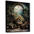 thumbnail image 2 of Designart "Gardens Adorned With Flowering Foliage" Plants Floater Framed Wall Decor, 2 of 5