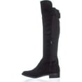 thumbnail image 2 of Rebel by Zigi Womens Onya Round Toe Knee High Fashion Boots, Black, Size 8.5, 2 of 4