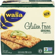 Wasa Gluten Free Original Crispbread, 5.4 Ounce -- 10 per case