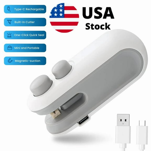 Chip Bag Resealer Portable Mini Package Air Tight Re Sealer Snack Seal Heat