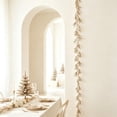 thumbnail image 5 of Christmas Rattan with Glitter Gold Powder Leaves, Champagne White Christmas Tree Decor Holiday Ambiance Ornaments, 71 Inch, 5 of 6