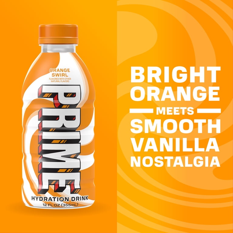 Prime Hydration Sports Drink, Variety Pack, Future Freeze, Orange