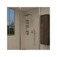 thumbnail image 2 of DAX Roma Square Shower System with Hand Shower - Chrome Finish, 2 of 2