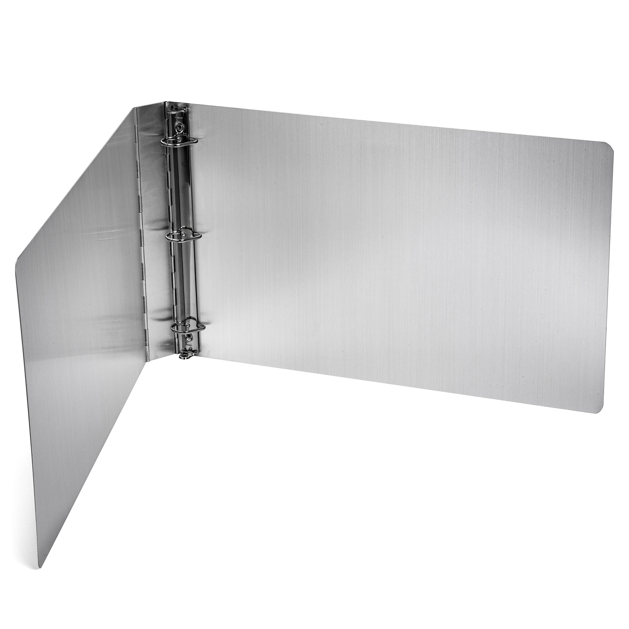 11x17 Binder Aluminum Panel Featuring a 1" Angle-D Ring