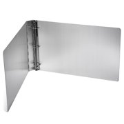 11x17 Binder Aluminum Panel Featuring a 1 Angle-D Ring