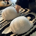 thumbnail image 5 of Vedolay Womens House Slippers Fuzzy Cute Indoor House Slippers Gifts Bedroom Shoes White,38, 5 of 5