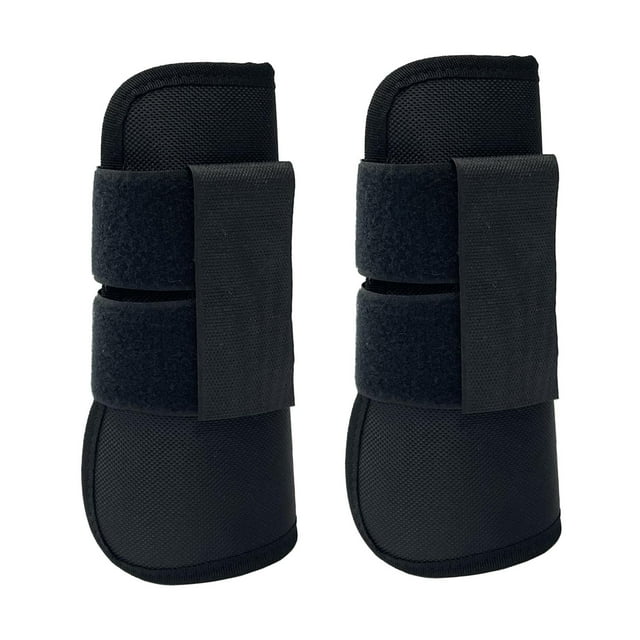 2 piezas de botas de caballo, equipo de protección para piernas, botas ligeras para tendones de caballo, vendajes para piernas para entrenamiento de e
