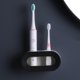 thumbnail image 4 of Soporte para cepillo de dientes sin perforaciones, soporte para cepillo de dientes eléctrico, organizador para cepillo de dientes Negro, 4 of 9