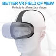 thumbnail image 3 of SUPERUS Interface Faciale et Coussinet de Protection pour le Visage pour Oculus Quest 2, Coussin en Mousse PU Résistant à la Sueur - Accessoires VR pour Meta Quest 2, Compatible avec Oculus Quest 2 Original Spacer, 3 of 7