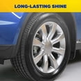 thumbnail image 4 of Zep Tireless Shine Tire Dressing 14 oz and Blue Microfiber Rag Long-Lasting Aerosol Tire Shine for Car and Truck Detailing, 4 of 5