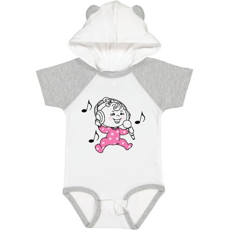 

Inktastic Baby Girl Music Future Singer Gift Baby Girl Bodysuit