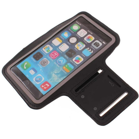 For iPhone 15 - Running Armband Sports Gym Workout Case Cover Band Arm Strap Reflective