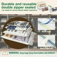 thumbnail image 6 of AGALI Transparent Storage Bags 20 Pack with Hand Pump - Space Saving Organizer, 6 of 7