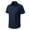 #0443-Navy, variant on Qiyinn Men's Short Sleeve Tactical Shirts, UPF 50 Ripstop Military Work Shirts, Breathable Button Down Outdoor Hiking Shirt