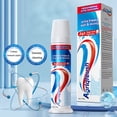thumbnail image 2 of Type Tri Color Toothpaste 125ml Whitens Teeth Stains & Freshens Breath, 2 of 8