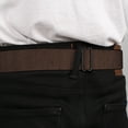 thumbnail image 4 of Buckle-Down Belt, Seatbelt Buckle Belt, Wood Grain Vertical Brown, Youth 22 to 32 Inches, 4 of 9