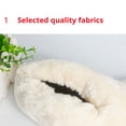 thumbnail image 2 of Sonducket Pantuflas de felpa suaves y delicadas para niños, pantuflas peludas para niños, zapatillas para el hogar, pantuflas para niños, Accesorios de calzado blanco, 2 of 6