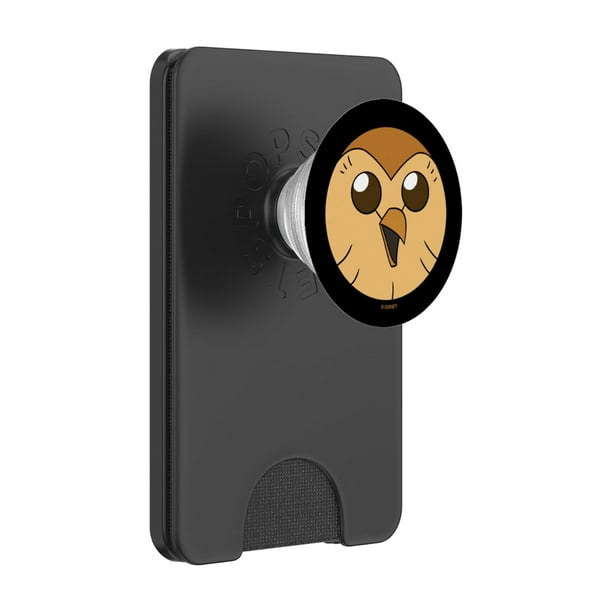 Cartera PopWallet MagSafe para teléfono móvil, diseño de búho, casa, hooty