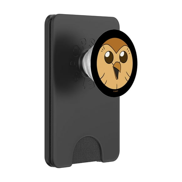 Cartera PopWallet MagSafe para teléfono móvil, diseño de búho, casa, hooty