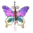 thumbnail image 5 of Colibrí Carillón de viento Colgante de cristal Arco iris Atrapasueños Iluminación Jardín Decoración Araña Accesorios de cristal Día de los Caídos Gi, 5 of 5