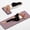 Dark Pink+Black, variant on Frach Wide Foldable Yoga Mat - Extra Large 75"x32" Quick-Fold & Versatile Use Non-Slip TPE for Workout & Home Gym (Green+Black)
