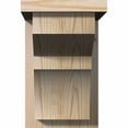 thumbnail image 2 of 7 1/2"W x 12"D x 12"H Monterey Smooth Corbel w/Backplate, Douglas Fir, 2 of 9