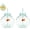 2pcs blue, variant on Fish Bowl Tumbler with Straw,Reusable Novelty Fishbowl Drinkware Cups with Lids,1200ml Big Capacity Plastic Clear Fishbowl Cocktail Cups,for Drink,Parties,Beach,Table Decor