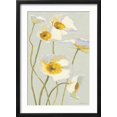 thumbnail image 2 of Art.com White on White Poppies Panel I Art Print by Shirley Novak, Black Frame Wall Art, 17" x 23", 2 of 5