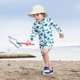 thumbnail image 2 of JAN & JUL Sun Protection Baby Bucket Hat (S: 0-6 Months, Sand), 2 of 5