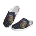 thumbnail image 2 of Wukai Skeleton Cool Street Fashion Print Women's Indoor Bedroom Slipper Slip On Shoes, Unisex House Shoes with Anti-Skid Sole for Men, Gift for Women Men-39/40, 2 of 7