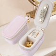 thumbnail image 1 of Mini Jewelry Box Hanging Velvet Jewelry Box Cute Light Colour Blue Keychain Jewelry Box Ladies' Handbag Carrying Storage Accessories Mini Jewelry Box Hanging Velvet Jewelry Box Cute Pin, 1 of 6