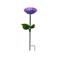 thumbnail image 2 of MMJ Bird Feeder Iron Ground Stake Bird Bath Bowl Outdoor Garden Courtyard Decoration 25.2x4.33in, 2 of 8