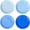 Blue, variant on 24Pcs Dusty Pink Paper Plates Gradient Pink Party Plate 9 Inch Disposable Round Dinner Plates for Birthday Wedding Baby Bridal Shower Party Supplies Tableware Decor