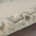 thumbnail image 5 of Ox Bay Epoch 7'9" x 9'9" Ivory Medallion Hand-Tufted Wool Blend Indoor Area Rug, 5 of 7