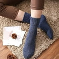 thumbnail image 3 of Cushioned Wool Socks Mens, 5 Pairs Hiking Thermal Warm Socks for Men Walking Super Soft Cozy Boot Socks, 3 of 6