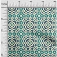 thumbnail image 1 of oneOone Cotton Flex Fabric Floral Flame Stitch Decor Fabric Printed BTY 40 Inch Wide, 1 of 3