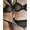 thumbnail image 4 of Curvy Couture No Show Lace Unlined Underwire Bra, 4 of 5