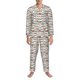 thumbnail image 3 of Fotbe Pig And Watermelon Pijama de Hombre con Estampado de Manga Larga, Conjunto de 2 Piezas, Ropa de Dormir Suave y Cómoda con Bolsillos-Small, 3 of 7