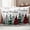 White, variant on Christmas Tree Outdoor Waterproof Pillow Covers, Xmas Trees Winter Snowflake Decorative Square Throw Pillowcase Sofa Cushion Sham for Patio/Couch/Chair, 26"x26" 2 Pack