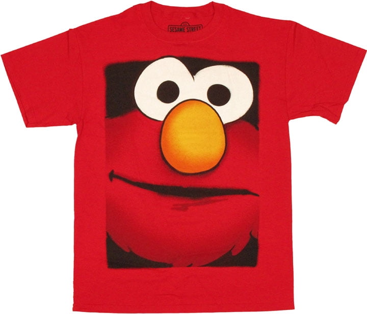 Sesame Steet Boys T-Shirt Officially Licensed Street Smart New White Elmo 