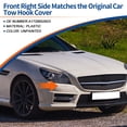 thumbnail image 3 of Cubierta del gancho de remolque del parachoques delantero para Mercedes-Benz SLK W172/R172 para AMG Line 2012-2015 No.A1728852623 Sin pintar, 3 of 7