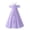Purple, variant on Bmisegm Girls Dress Halter Neck off Shoulder Ruffle Sleeve High Waist Flowy Long Formal Dress Girls' Dresses 7-8 Years