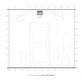 thumbnail image 4 of Livex Lighting Nyack 4 Light Outdoor Ceiling Mount in Nickel, 4 of 9
